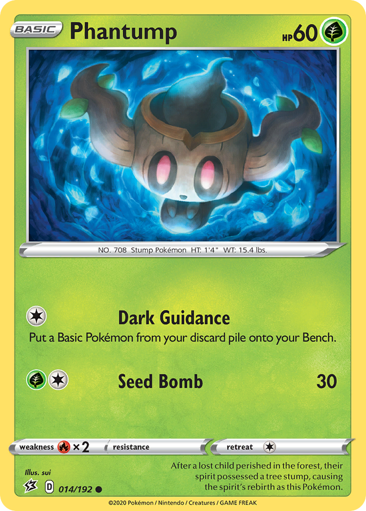 Phantump (014/192) [Sword & Shield: Rebel Clash]