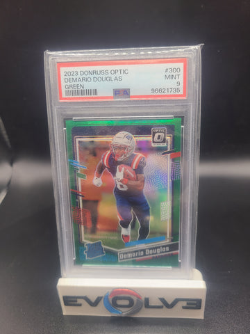 2023 donruss optic demotion Douglas Green/5 psa 9