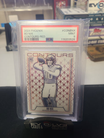 2024 phoenix bo nix contours /99 red psa 9