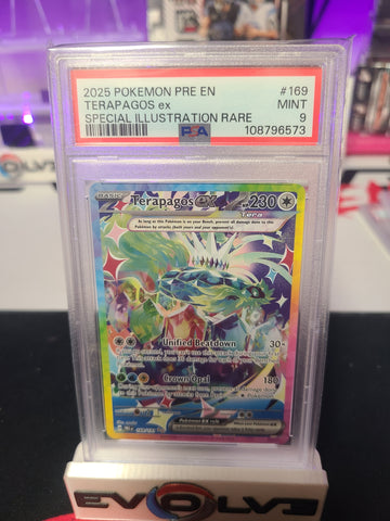2025 prismatic terapagos ex psa 9