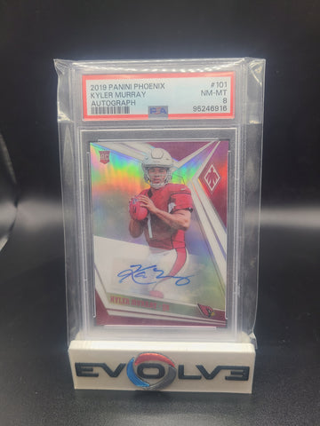 2019 phoenix kyler Murray rc autograph psa 8