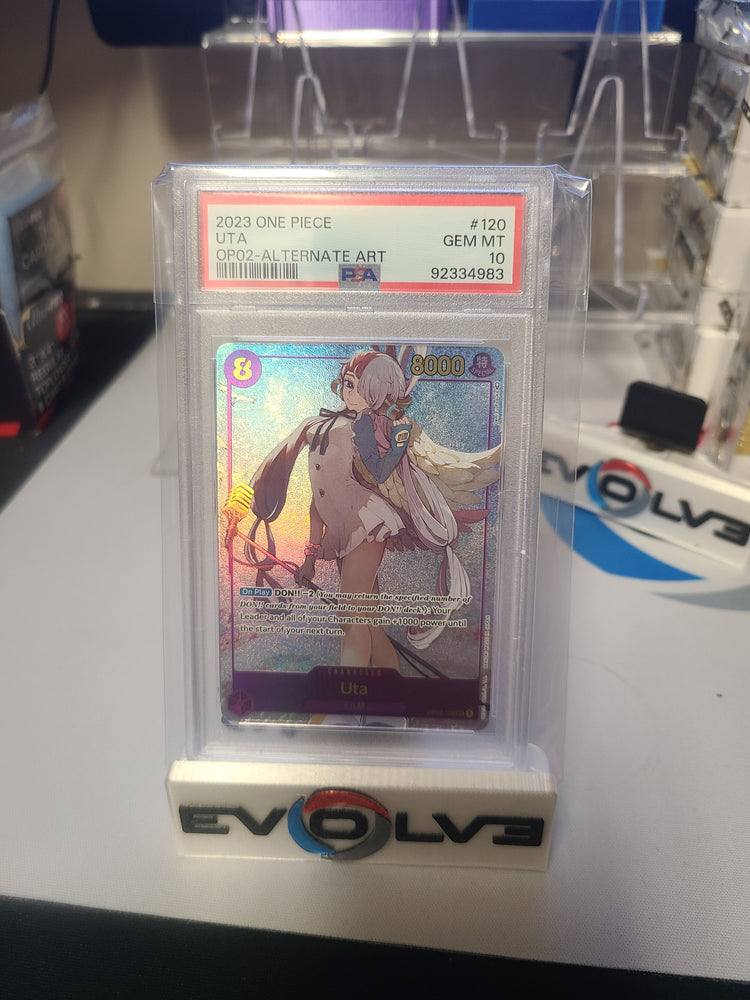 2023 one piece Uta alt art psa 10