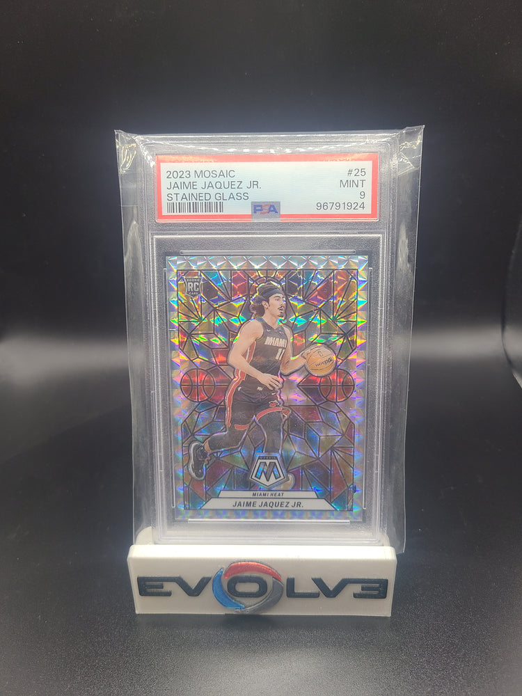 2023 mosaic jaime Jaques Jr stained glass psa 9