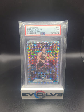 2023 mosaic jaime Jaques Jr stained glass psa 9