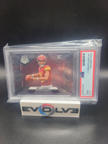 2024 mosaic jayden daniels psa 9