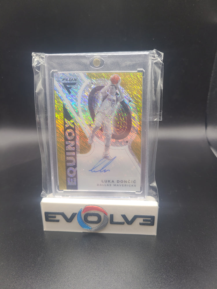 2020 flux luka doncic gold /10 autograph