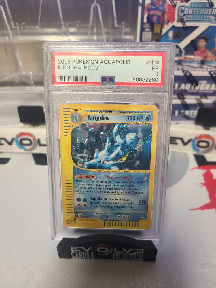 2003 aquapolis kingdra holo psa 1 - pop 1