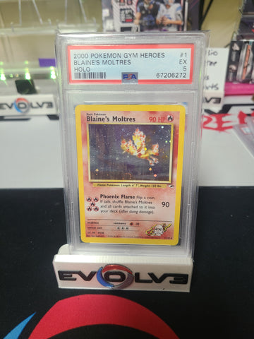 2000 gym heros braines moltres psa 5