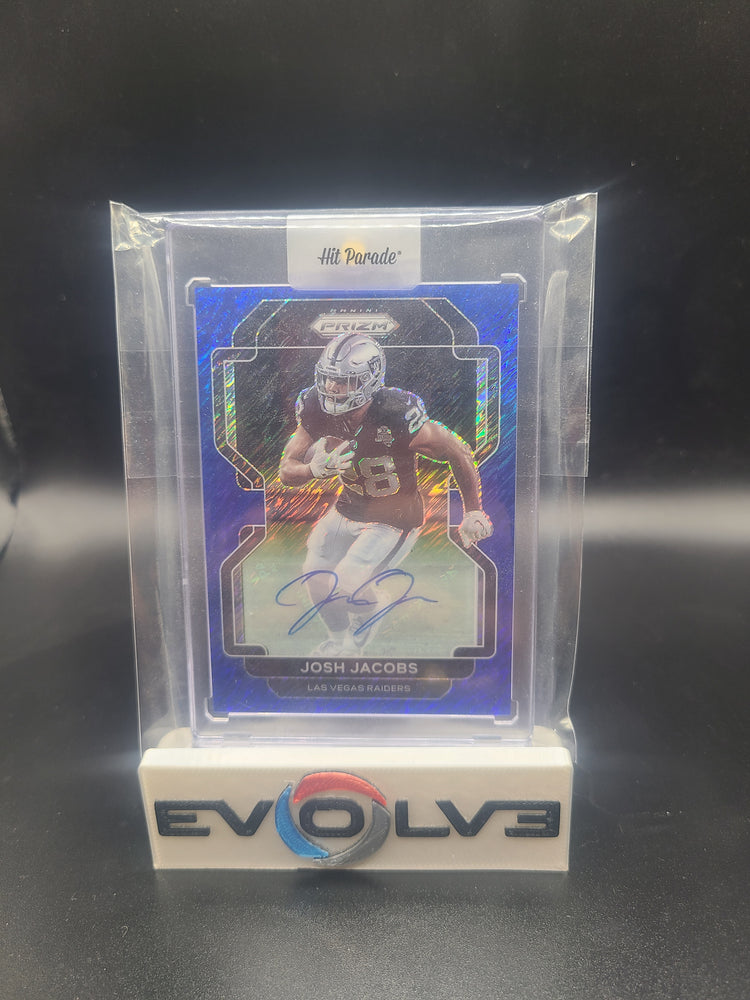 2021 prizm Josh Jacob's fotl blue /5