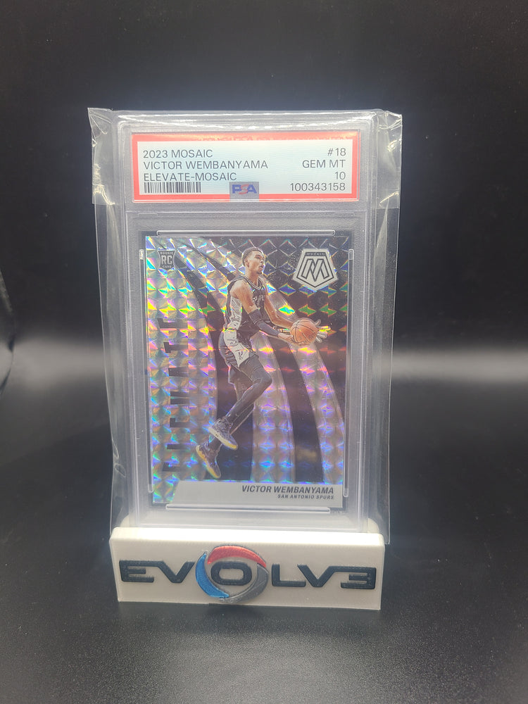 2023 mosaic Victor wembanyama elevate psa 10