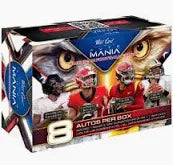 2024 Wild Card Auto Mania American Football Hobby Box 8 AUTOS