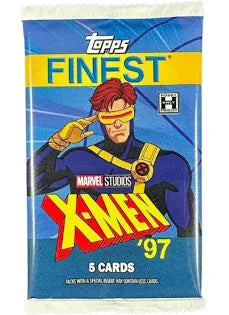2025 topps finest xmen  pack
