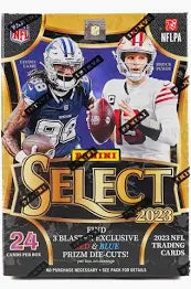 2023 Panini Select Football 6-Pack Blaster Box (Red & Blue Prizms!)