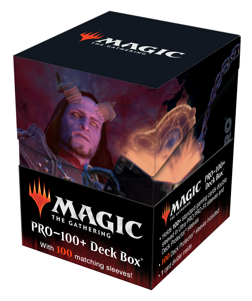 Ultra PRO: 100+ Deck Box / 100ct Sleeves - Adventures in the Forgotten Realms Commander (Prosper, Tome-Bound)