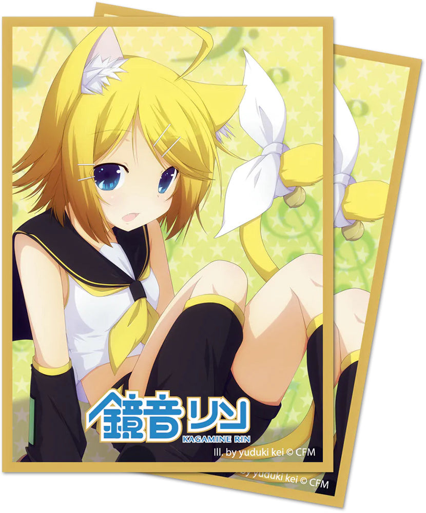 Ultra PRO: Standard 50ct Sleeves - Hatsune Miku (Kagamine Rin Nekomimi)