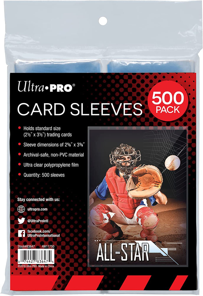 Ultra PRO: Standard 500ct Sleeves (Clear)