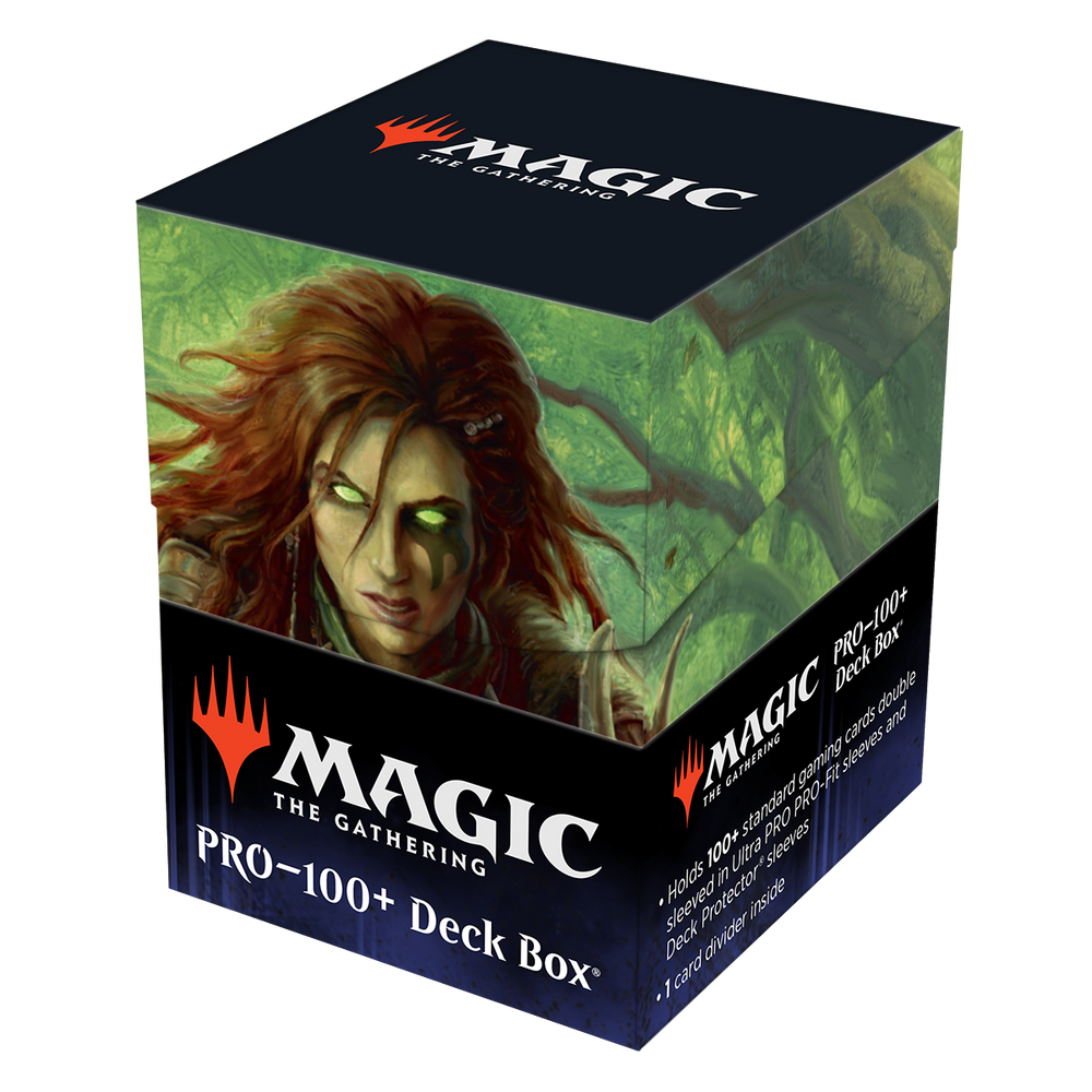 Ultra PRO: 100+ Deck Box - Commander Legends Battle for Baldur's Gate (Faldorn, Dread Wolf Herald)