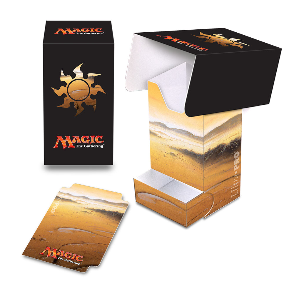 Ultra PRO: Deck Box - Full-View with Tray (Mana 5 - Plains)