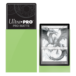 Ultra PRO: Standard 50ct Sleeves - PRO-Matte (Lime Green)