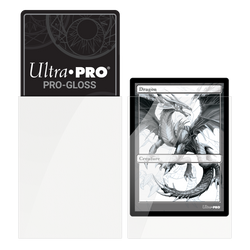 Ultra PRO: Standard 50ct Sleeves - PRO-Gloss (White)