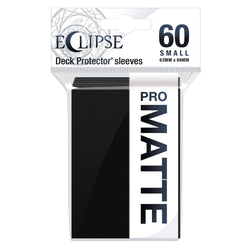 Ultra PRO: Small 60ct Sleeves - Eclipse Matte (Jet Black)