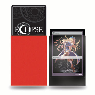 Ultra PRO: Small 60ct Sleeves - Eclipse Matte (Apple Red)