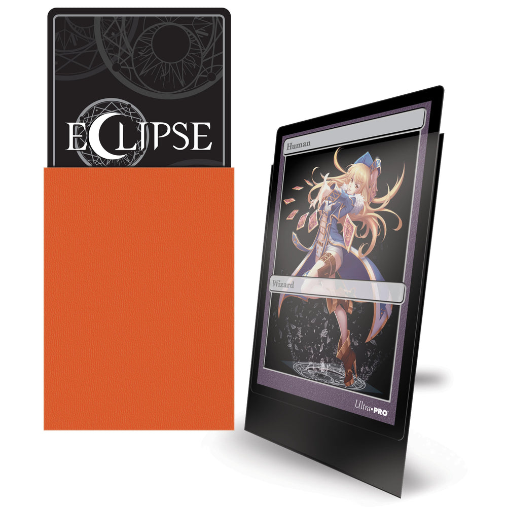 Ultra PRO: Small 60ct Sleeves - Eclipse Matte (Pumpkin Orange)