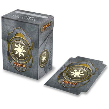 Ultra PRO: Deck Box - Mana 3 (White)