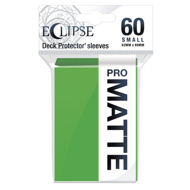 Ultra PRO: Small 60ct Sleeves - Eclipse Matte (Lime Green)