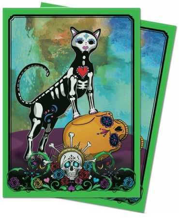 Ultra PRO: Standard 50ct Sleeves - Dia De Los Muertos (Cat)