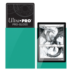 Ultra PRO: Standard 50ct Sleeves - PRO-Gloss (Aqua)