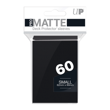 Ultra PRO: Small 60ct Sleeves - PRO-Matte (Black)