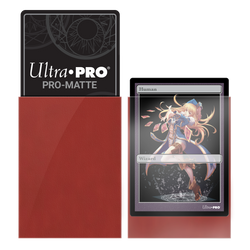 Ultra PRO: Small 60ct Sleeves - PRO-Matte (Red)