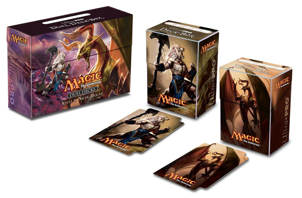 Ultra PRO: Deck Box - Duel Decks (Ajani vs. Nicol Bolas)