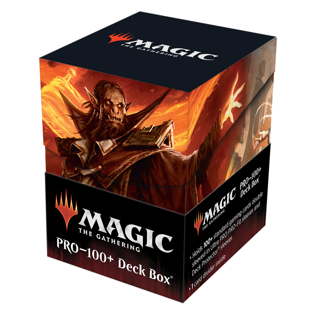 Ultra PRO: 100+ Deck Box - Strixhaven (Plargg, Dean of Chaos & Augusta, Dean of Order)