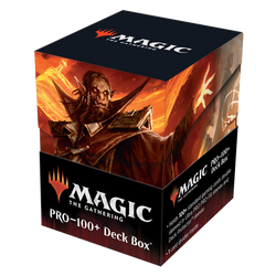 Ultra PRO: 100+ Deck Box - Strixhaven (Plargg, Dean of Chaos & Augusta, Dean of Order)