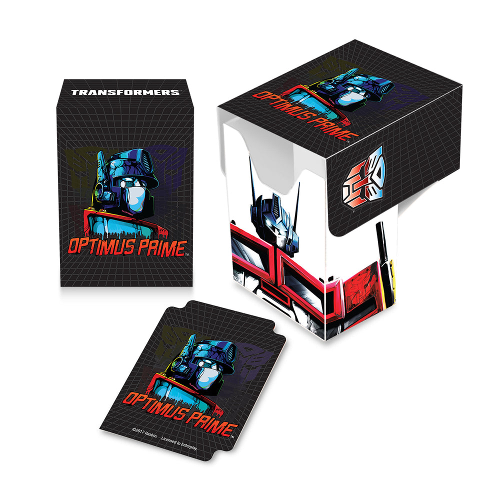 Ultra PRO: Deck Box - Full-View (Transformers - Optimus)