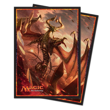 Ultra PRO: Standard 80ct Sleeves - Hour of Devastation (Nicol Bolas, God-Pharaoh)