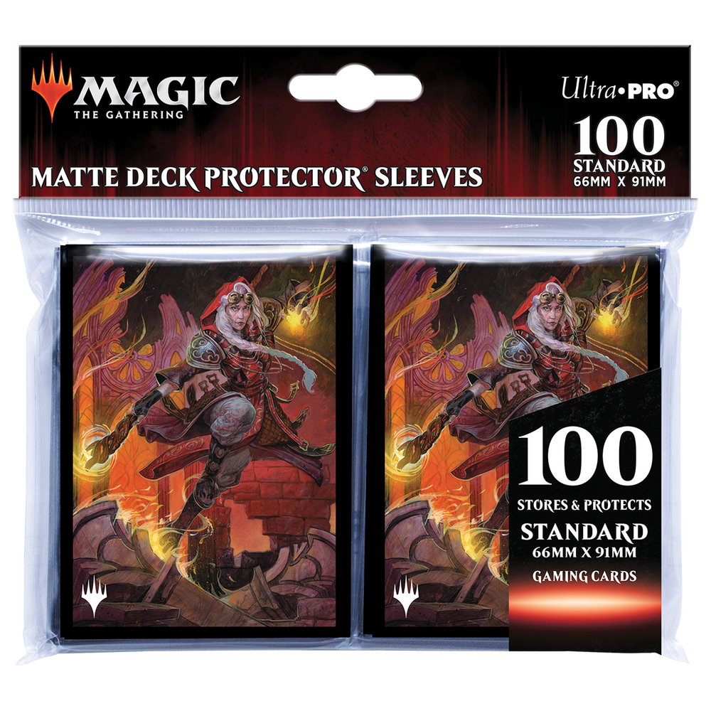 Ultra PRO: Standard 100ct Sleeves - Dominaria United (Jaya, Fiery Negotiator)