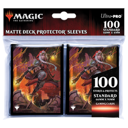 Ultra PRO: Standard 100ct Sleeves - Dominaria United (Jaya, Fiery Negotiator)