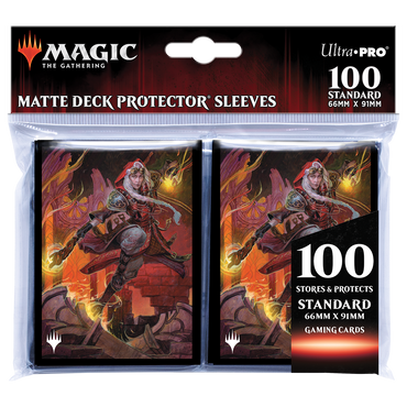 Ultra PRO: Standard 100ct Sleeves - Dominaria United (Jaya, Fiery Negotiator)