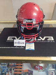 Beckett Authenticated Sony Michel Full Size Authentic Football Helmet Hydro Custom