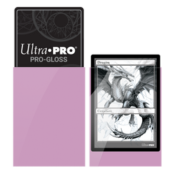 Ultra PRO: Standard 50ct Sleeves - PRO-Gloss (Pink)