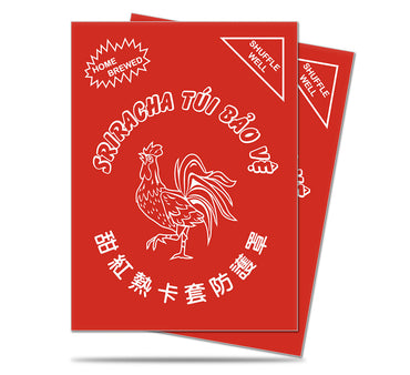 Ultra PRO: Standard 50ct Sleeves - Sriracha (Clear Matte)