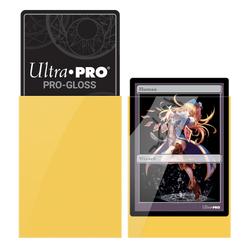 Ultra PRO: Small 60ct Sleeves - PRO-Gloss (Yellow)