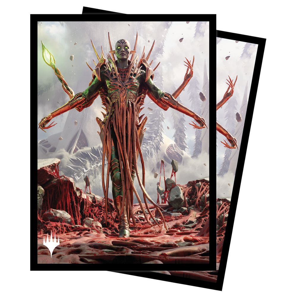 Ultra PRO: Standard 100ct Sleeves - Phyrexia All Will Be One (Nissa, Ascended Animist)