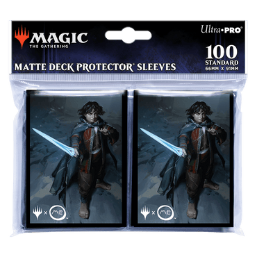 Ultra PRO: Standard 100ct Sleeves - The Lord of the Rings (Frodo, Adventurous Hobbit)