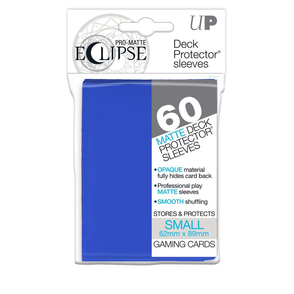 Ultra PRO: Small 60ct Sleeves - Eclipse PRO-Matte (Pacific Blue)