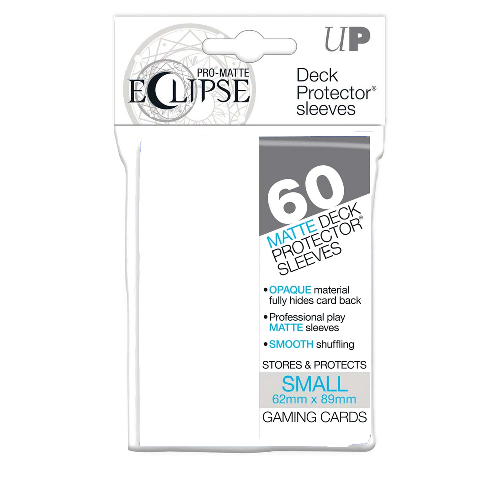 Ultra PRO: Small 60ct Sleeves - Eclipse PRO-Matte (White)