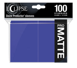 Ultra PRO: Standard 100ct PRO-Matte Sleeves - Eclipse (Royal Purple)